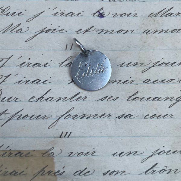Victorian Edith Love Token
