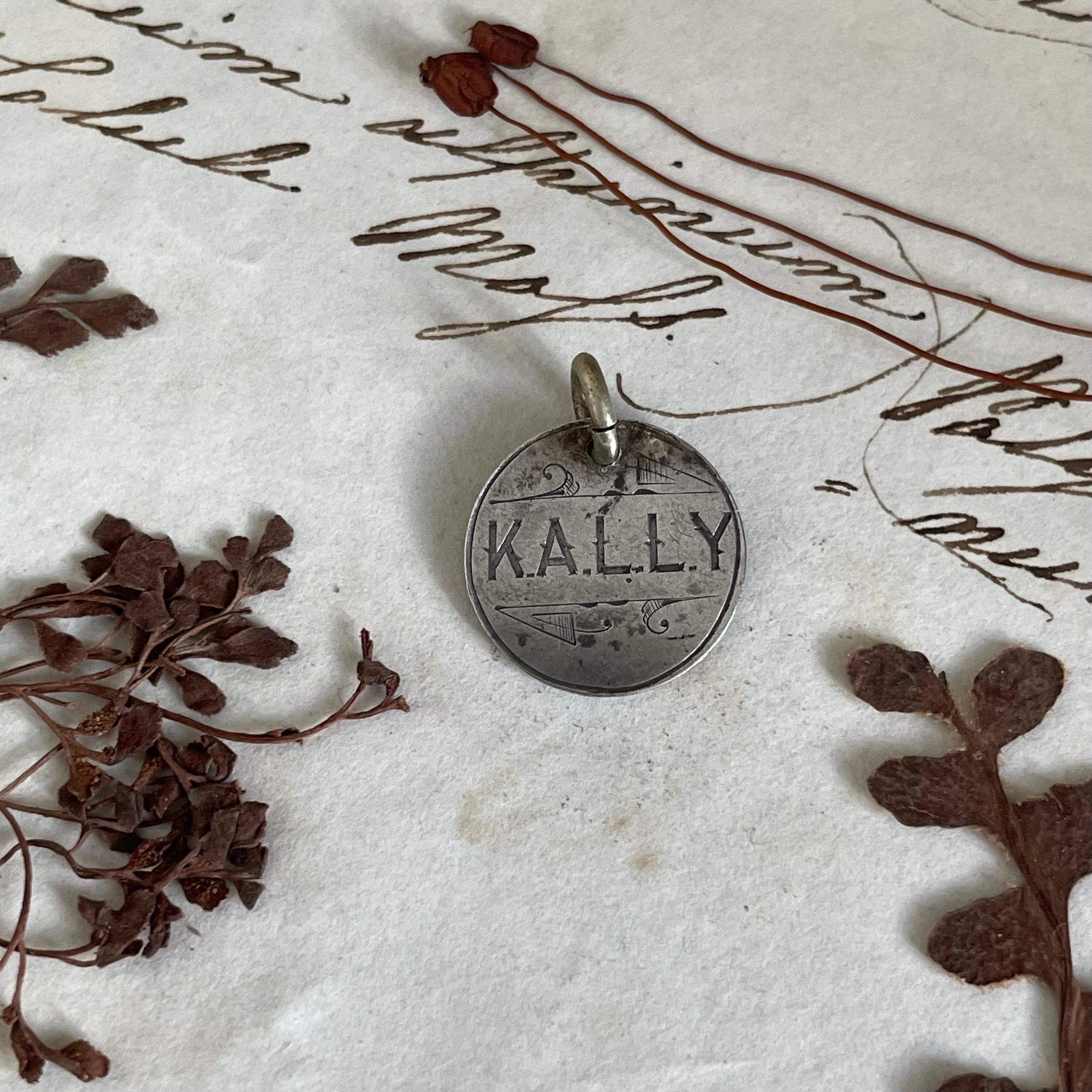 Victorian Kally Love Token Charm
