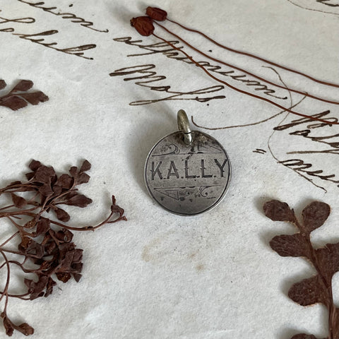 Victorian Kally Love Token Charm