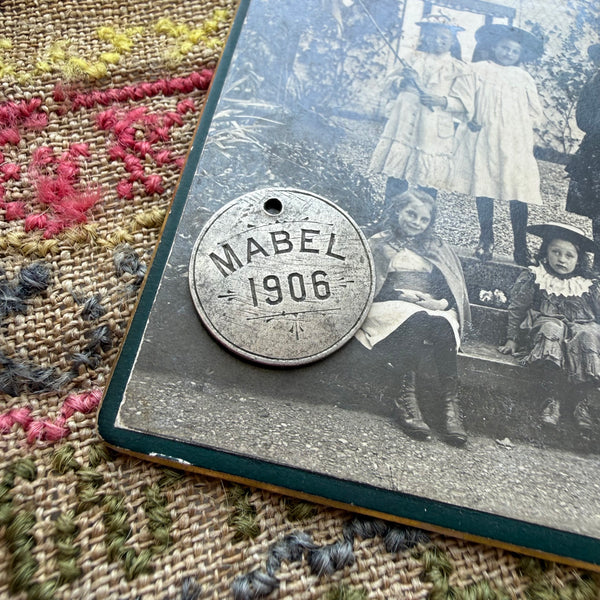 Victorian Mabel 1906 Love Token Charm