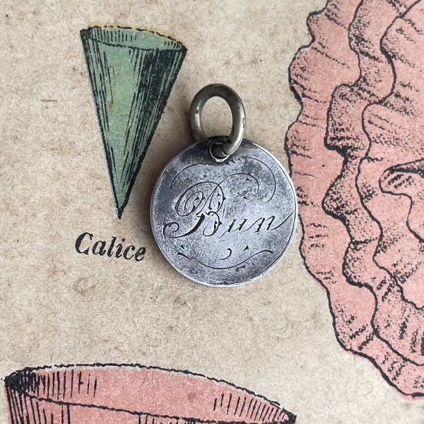Victorian Bun Love Token Charm