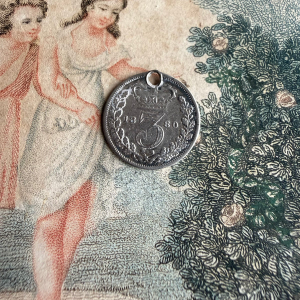 Victorian GI Love Token Charm