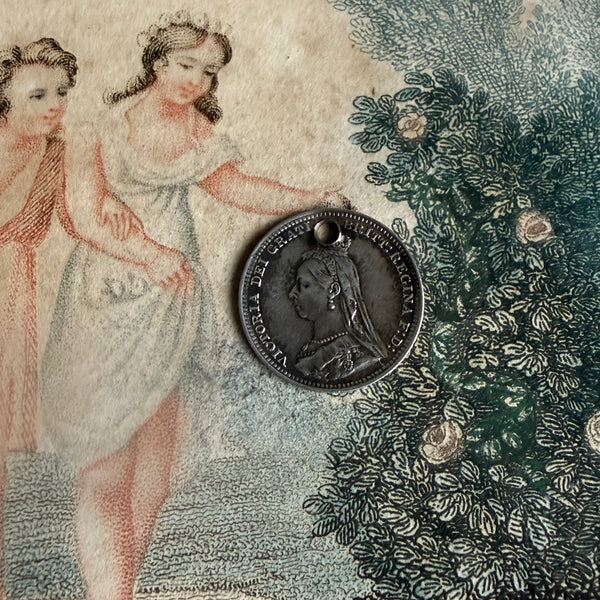 Victorian Jamie Love Token Charm