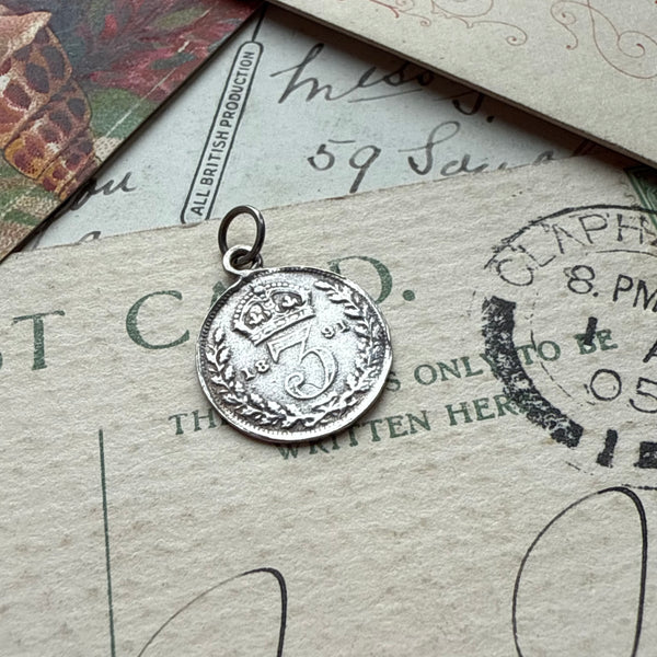 Victorian Lords Prayer Love Token Charm