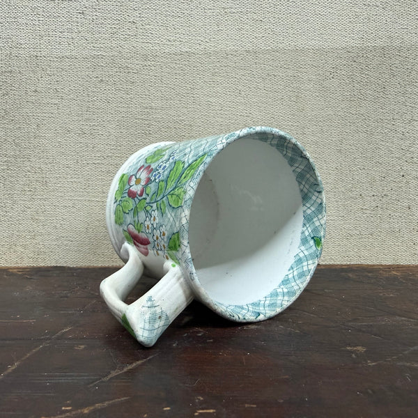 Victorian Floral Transfer Cup