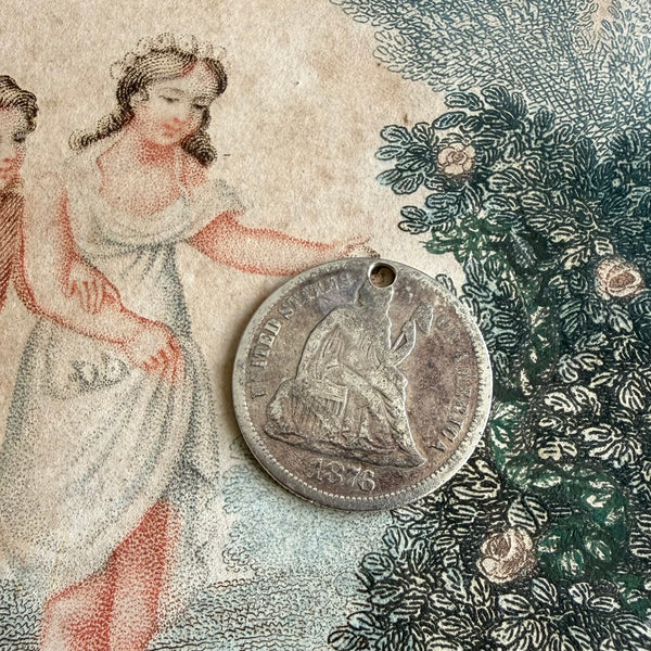 Victorian BT/TB Love Token Charm
