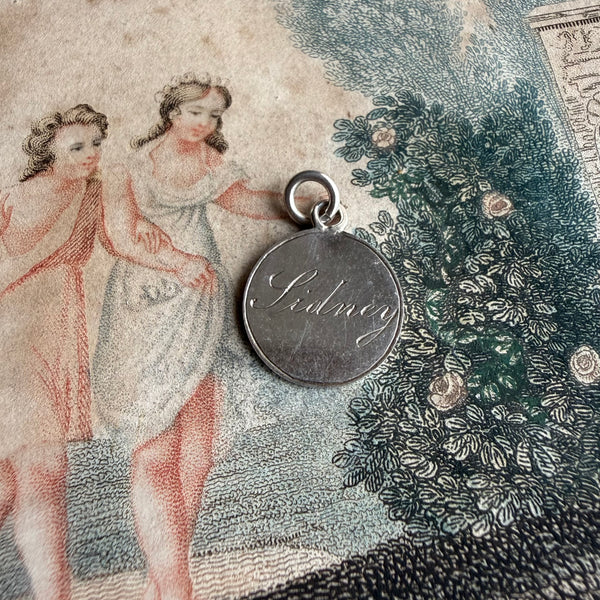 Victorian Sidney Love Token Charm