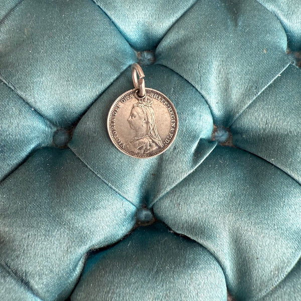 Victorian Tissie Love Token Charm
