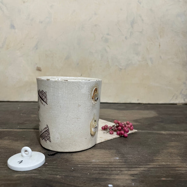 Antique 1840s Keep Thy Shop and Thy Shop Will Keep Thee Cup