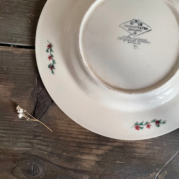 Vintage 'A Present for a Good Girl' Plate