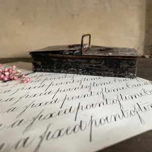 Antique Tin & Paint
