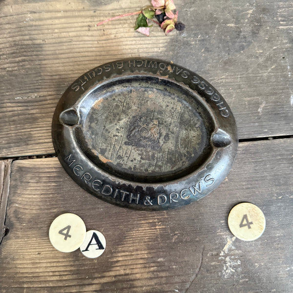 Antique Meredith & Drew Tray