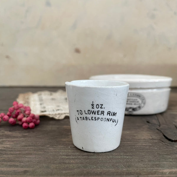 Antique Advertising Chemist Pots