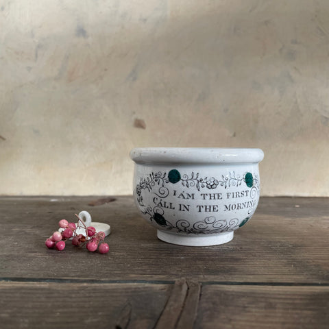 Victorian Antique Transfer Pot