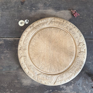 Antique Floral Bread board
