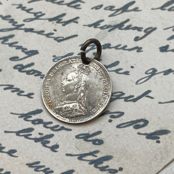 Victorian WR Love Token Charm