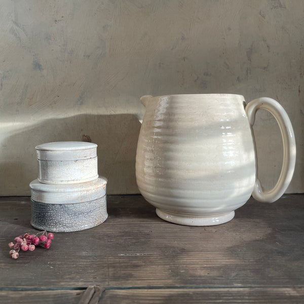 Antique Crazed & Stained Ceramics