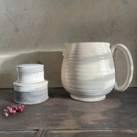 Antique Crazed & Stained Ceramics
