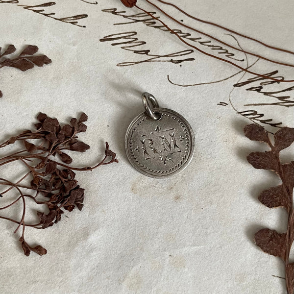 Victorian RM Love Token Charm