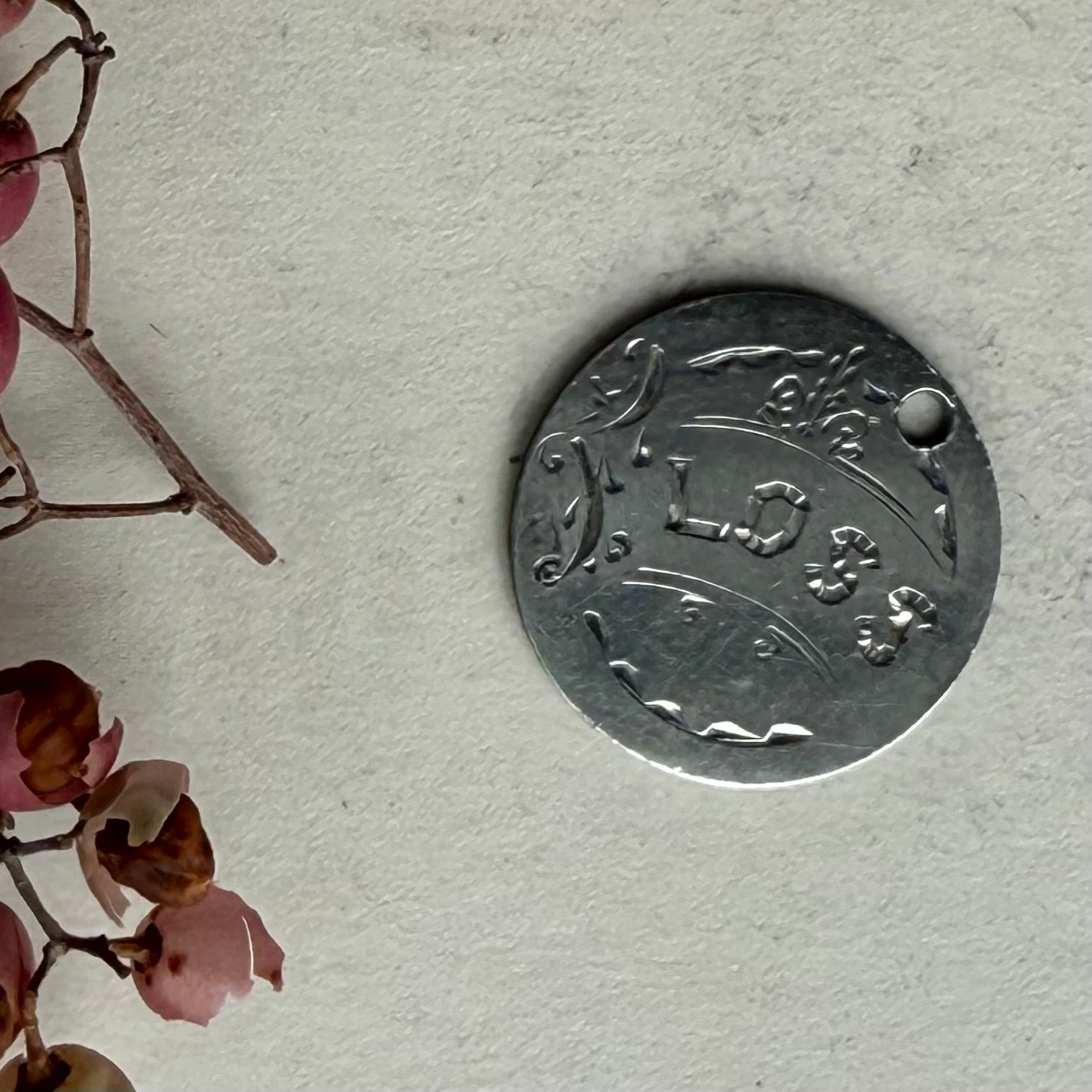 Victorian Floss Love Token Charm