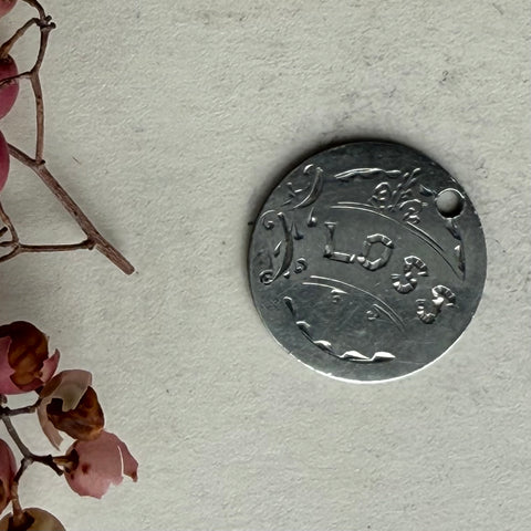 Victorian Floss Love Token Charm