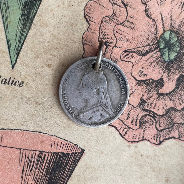 Victorian Boy Love Token Charm