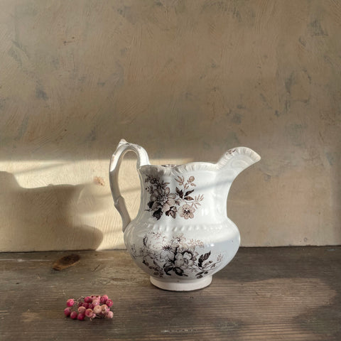 Victorian Swansea Pattern Jug