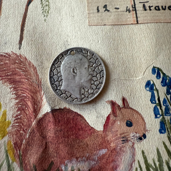 Victorian HM Love Token Charm