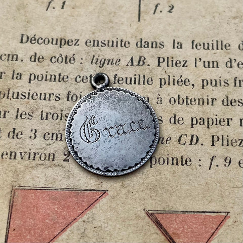 Victorian Grace Love Token Charm