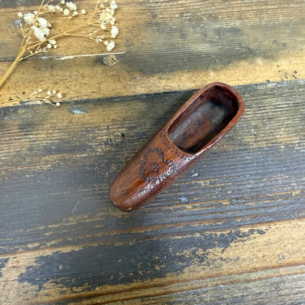 Antique Tureen Wood Shoe