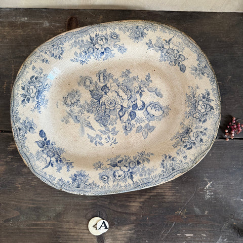 Antique Crazed Platter