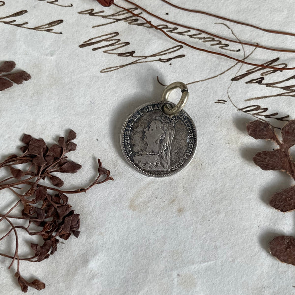 Victorian Tot Love Token Charm