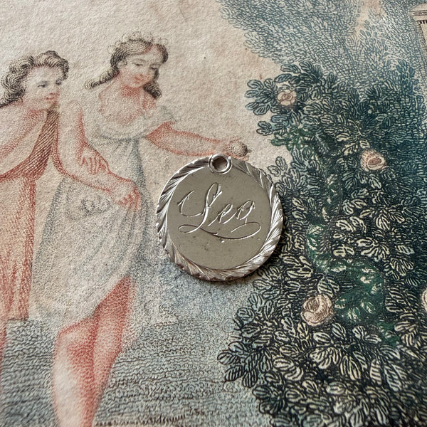 Victorian Leo Love Token Charm