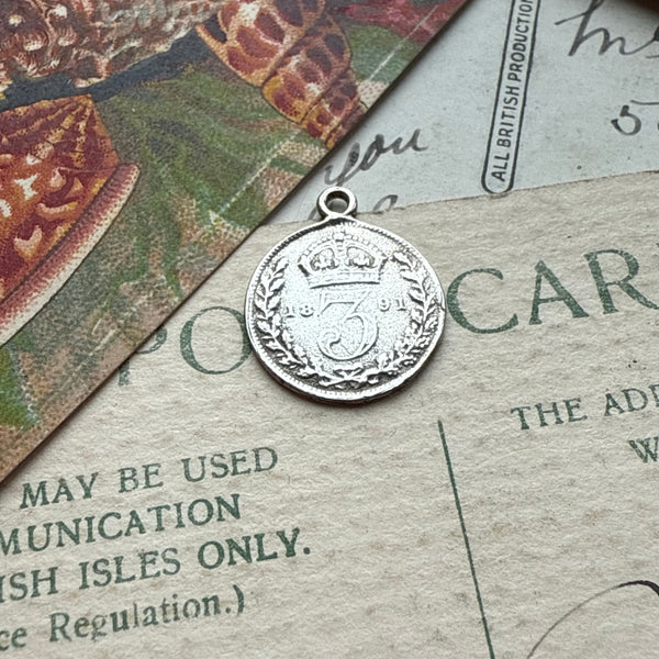 Victorian Lords Prayer Love Token Charm
