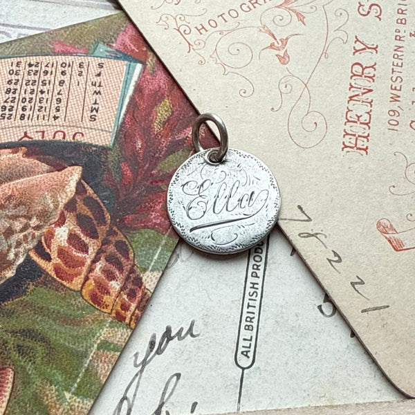 Victorian Ella Love Token Charm