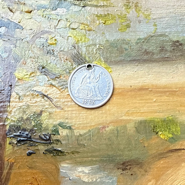 Victorian Louis Love Token Charm