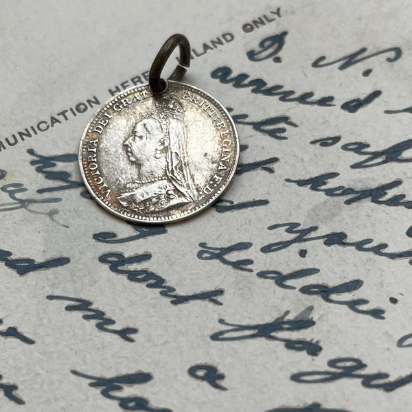 Victorian RR Love Token Charm