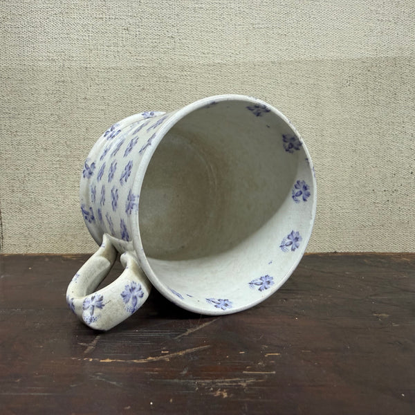 Victorian Floral Spongeware Cup