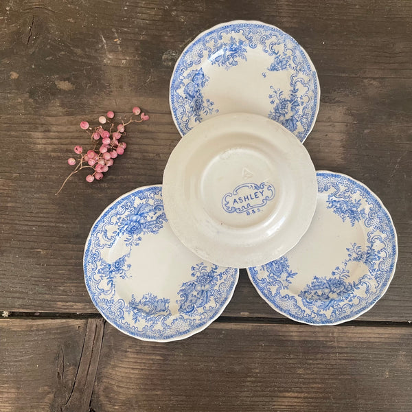 Victorian Transferware Child Plates