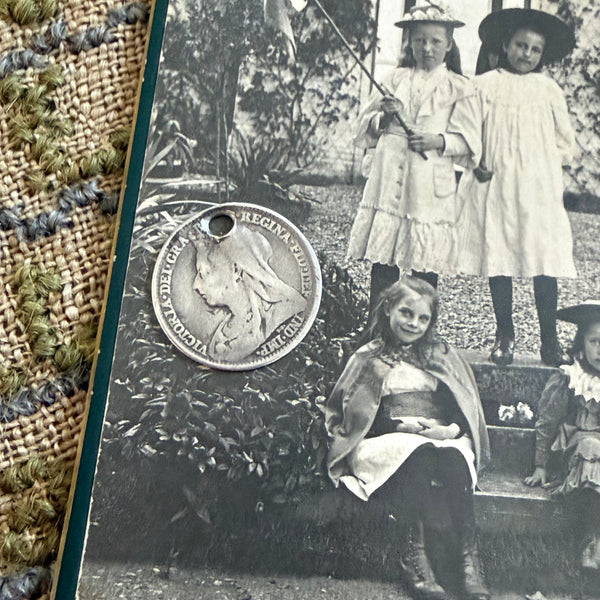 Victorian Marjorie Love Token Charm