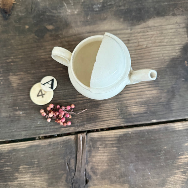 Victorian Creamware Childs Tea Pot