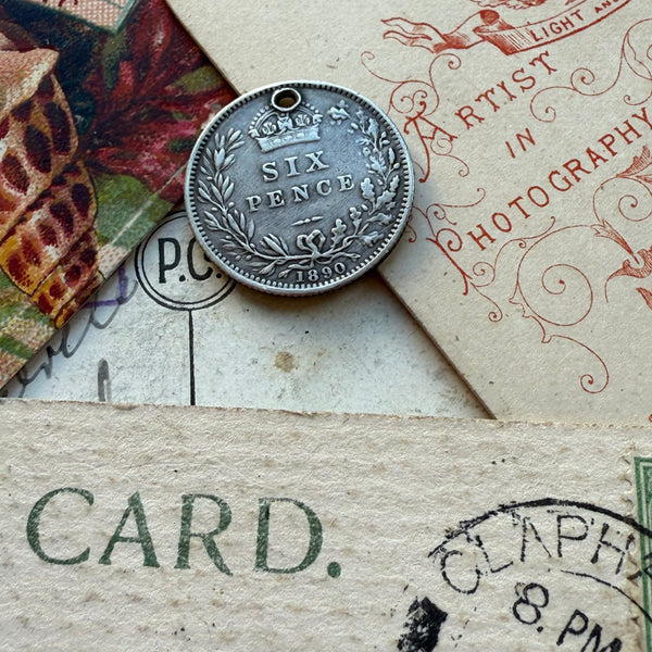 Victorian Father Love Token Charm