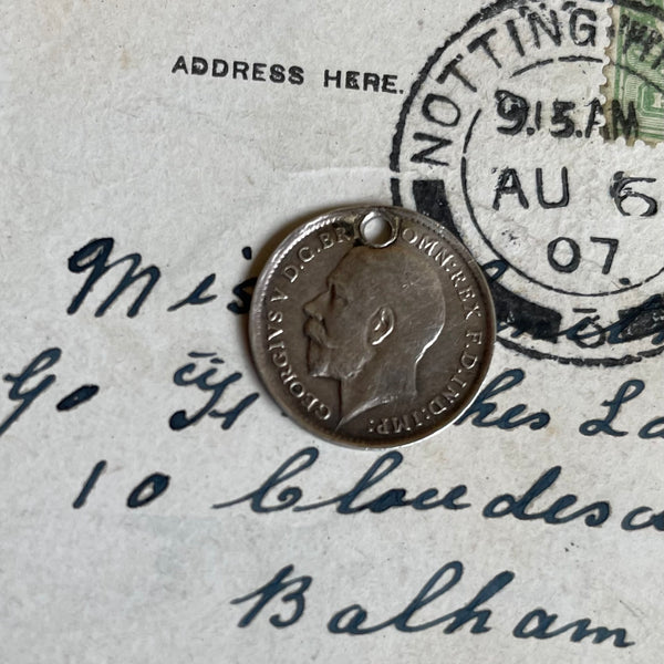 Victorian Wallie Love Token Charm