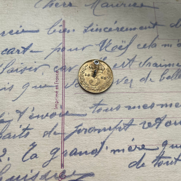Victorian HE Love Token Charm