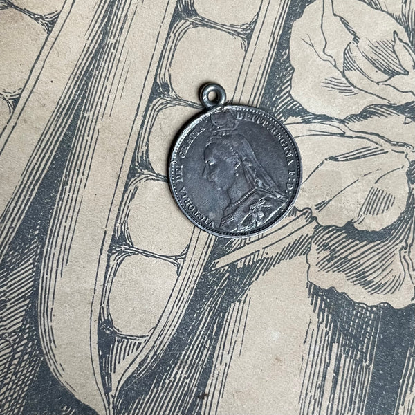 MA Initial Love Token Charm