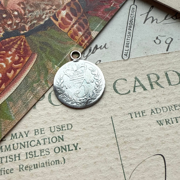 Victorian Lords Prayer Love Token Charm