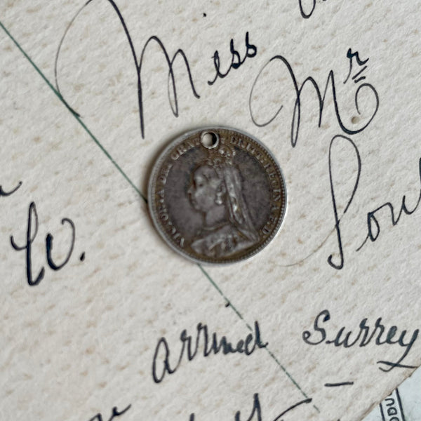 Victorian Charlie Love Token Charm