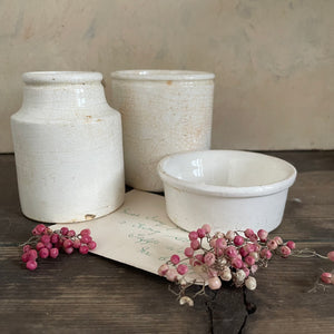 Antique Three Victorian Pots