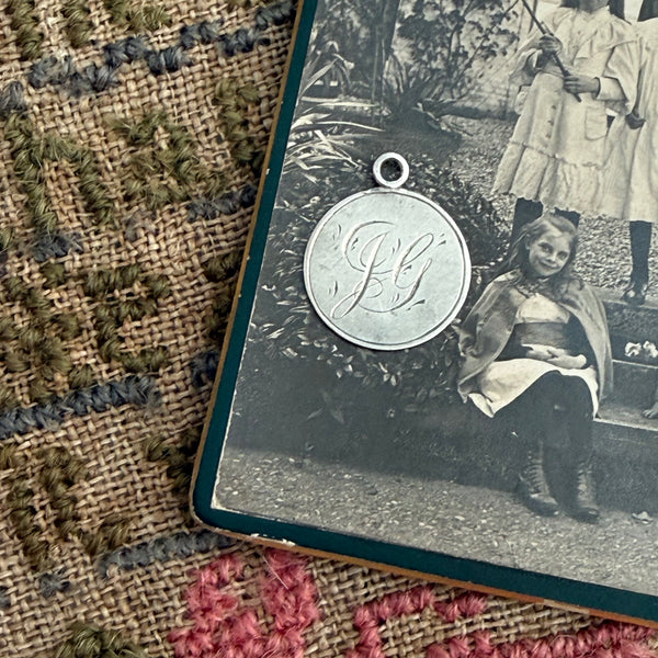Victorian JG Love Token Charm