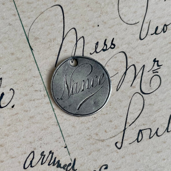 Victorian Nance Love Token Charm
